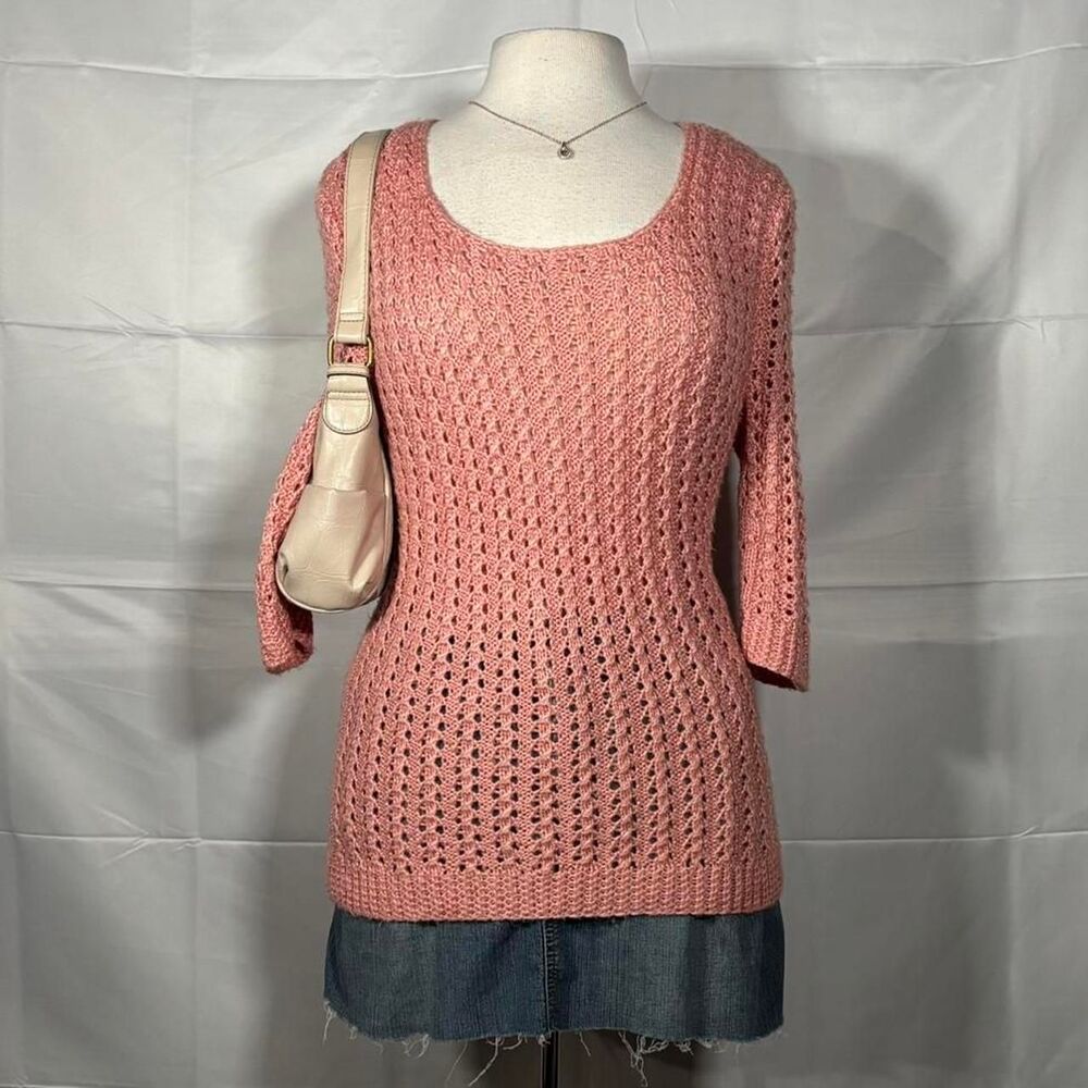 Pink Knitted Top